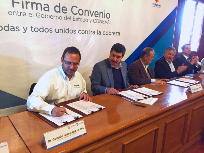 CONEVAL Y GOBIERNO DEL ESTADO DE CHIHAUHUA FIRMAN CONVENIO DE ...